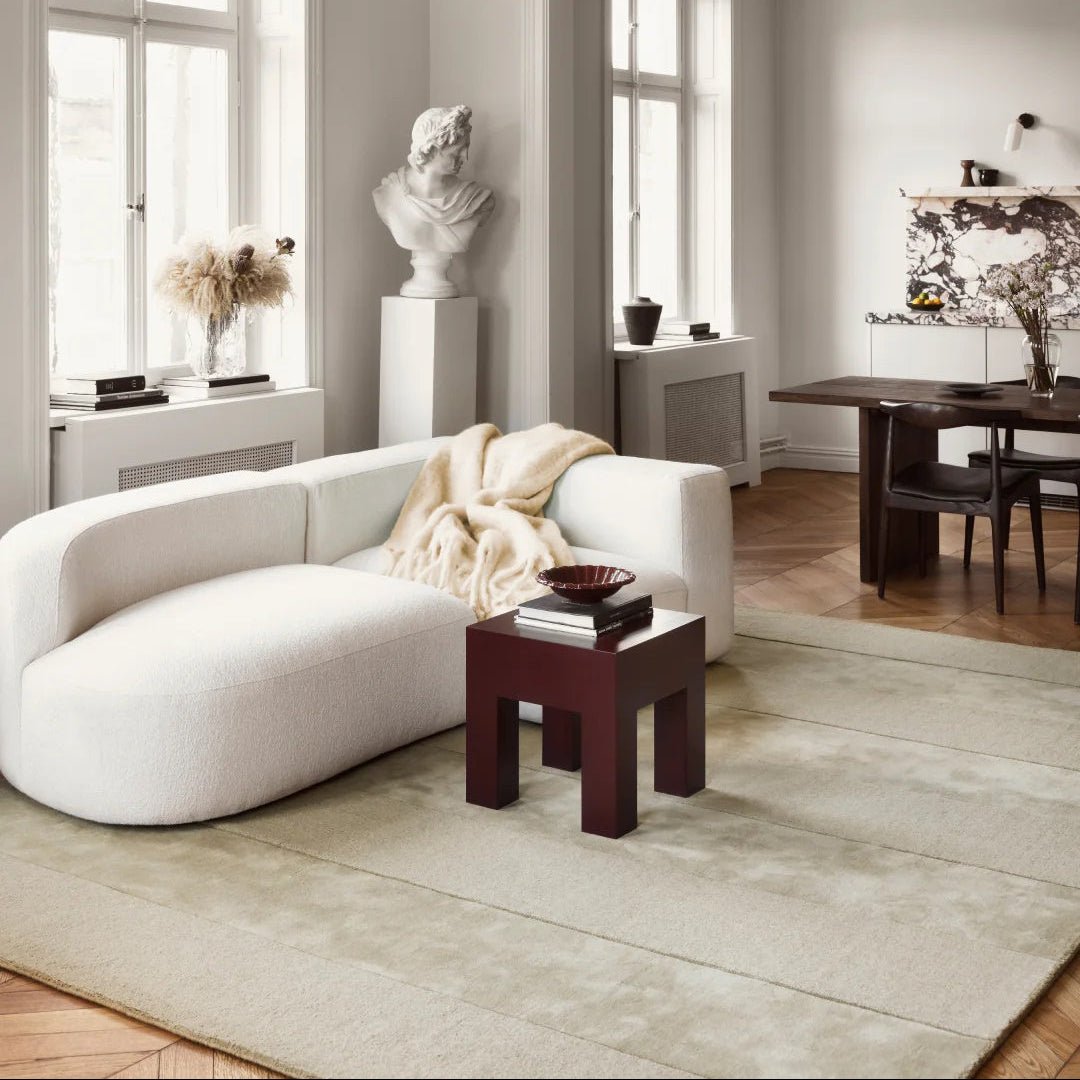 Stripe Grande Wool Rug - Pistachio - ökenhem