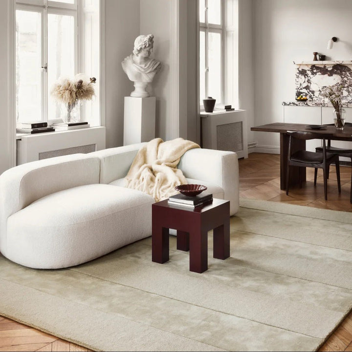 Stripe Grande Wool Rug - Pistachio - ökenhem