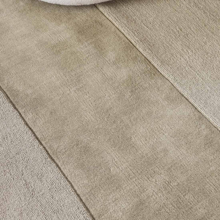 Stripe Grande Wool Rug - Pistachio - ökenhem