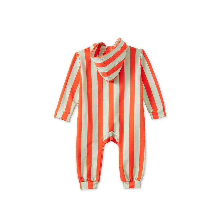 Striped Organic Cotton Jumpsuit - ökenhem