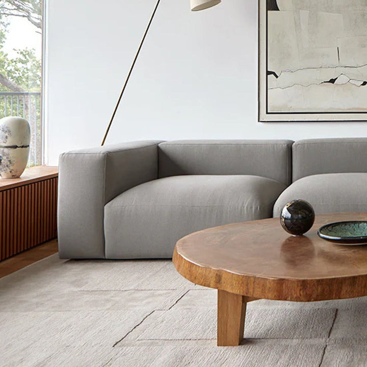 Swedish Grace Wool Rug - Oatmeal - ökenhem