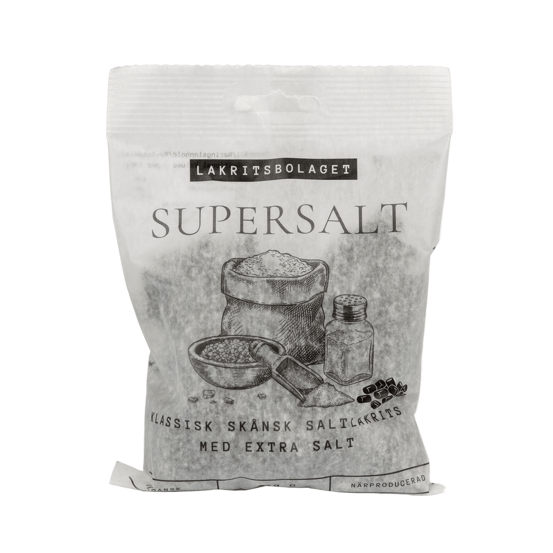 Swedish Super Salt Licorice - ökenhem