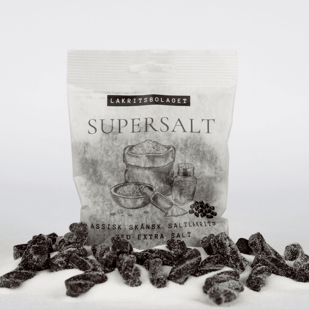 Swedish Super Salt Licorice - ökenhem