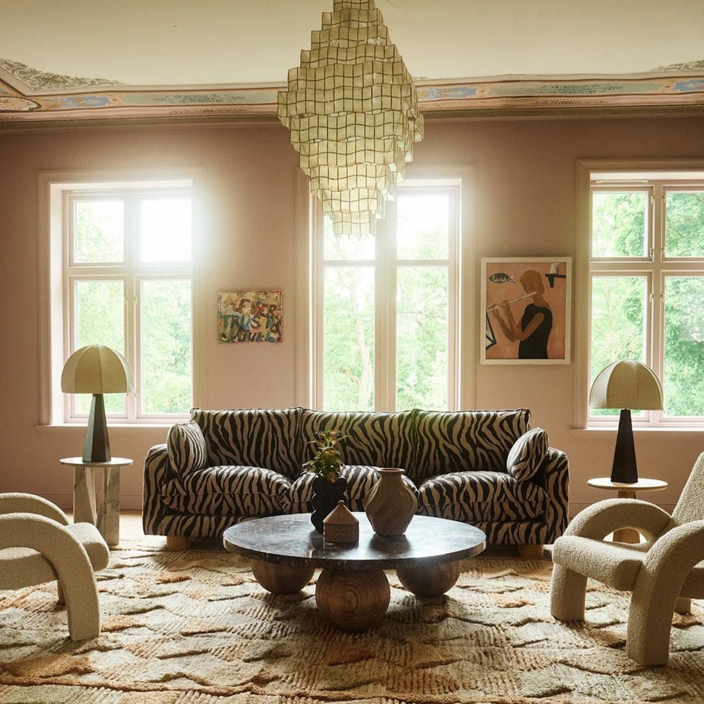 Swirl Vase Brown Small - ökenhem