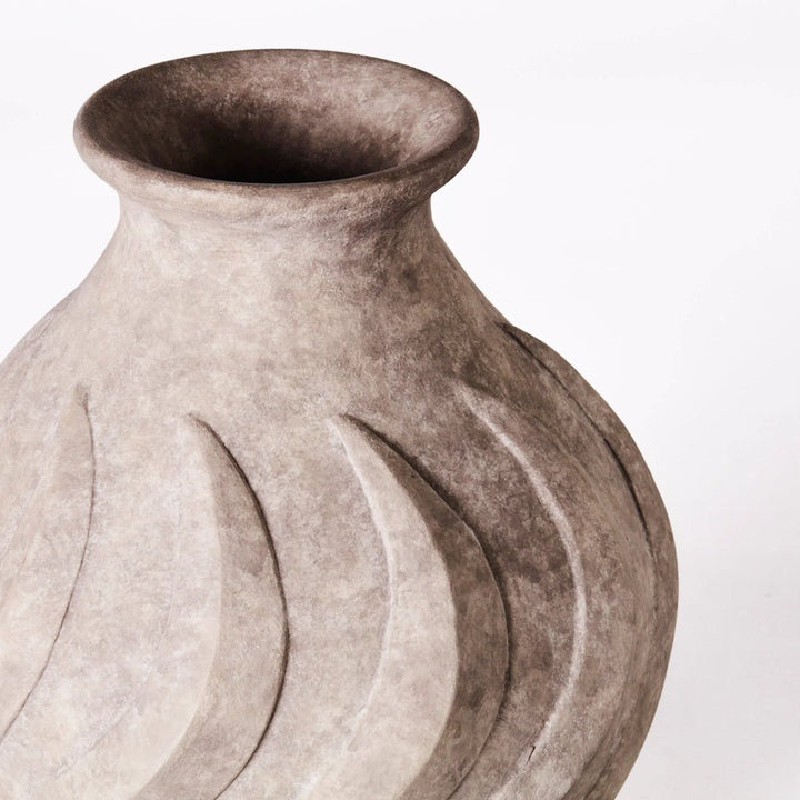 Swirl Vase Grey Small - ökenhem