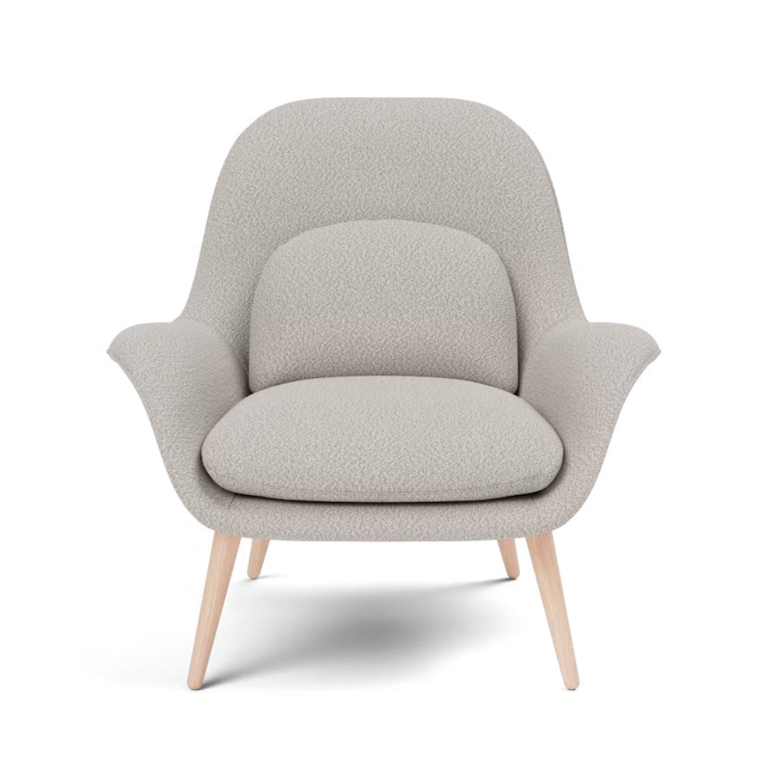 Swoon Lounge Chair - Fabric Shell - ökenhem
