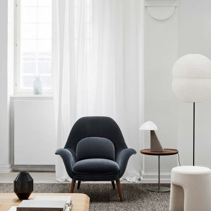 Swoon Lounge Chair - Fabric Shell - ökenhem