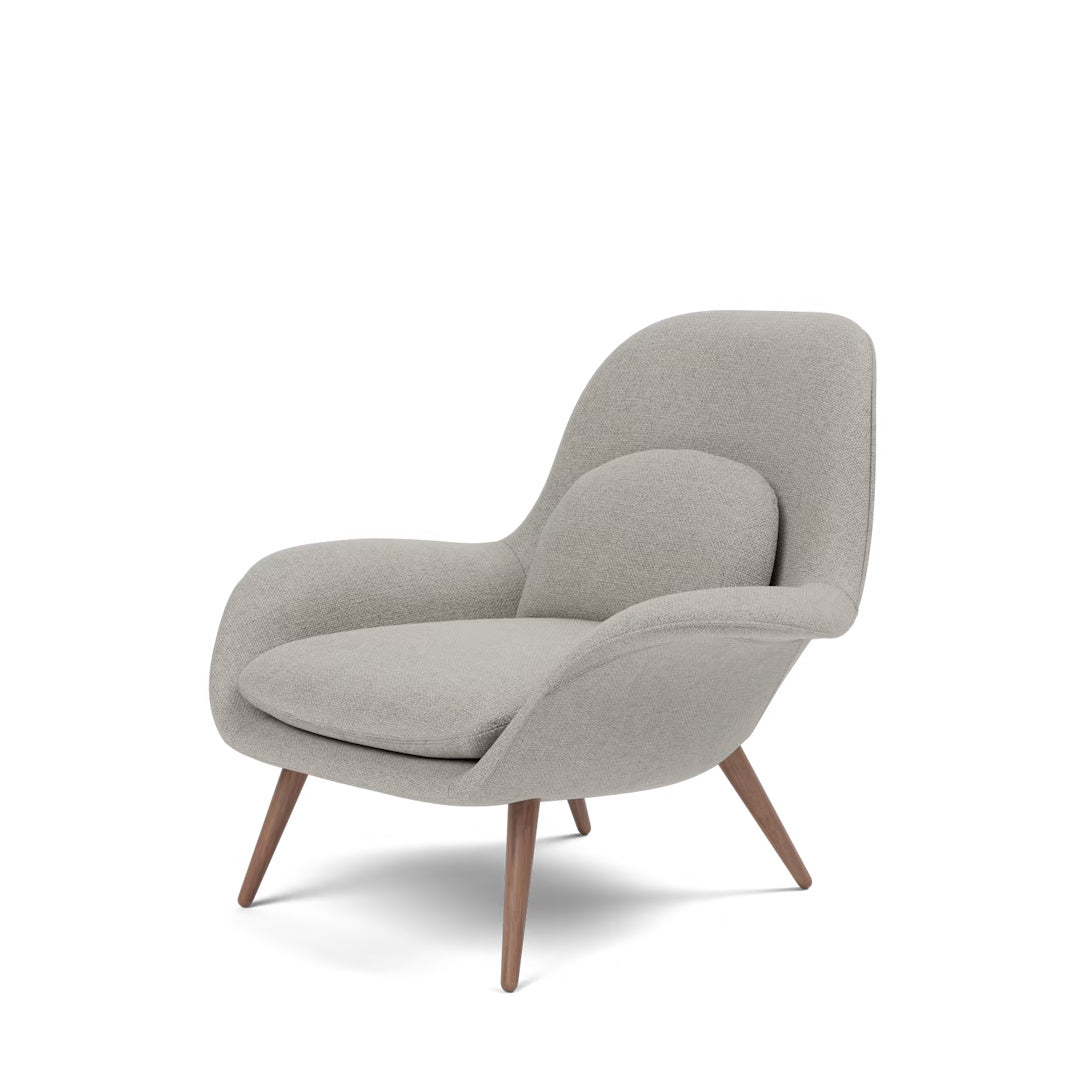 Swoon Lounge Chair - Fabric Shell - ökenhem