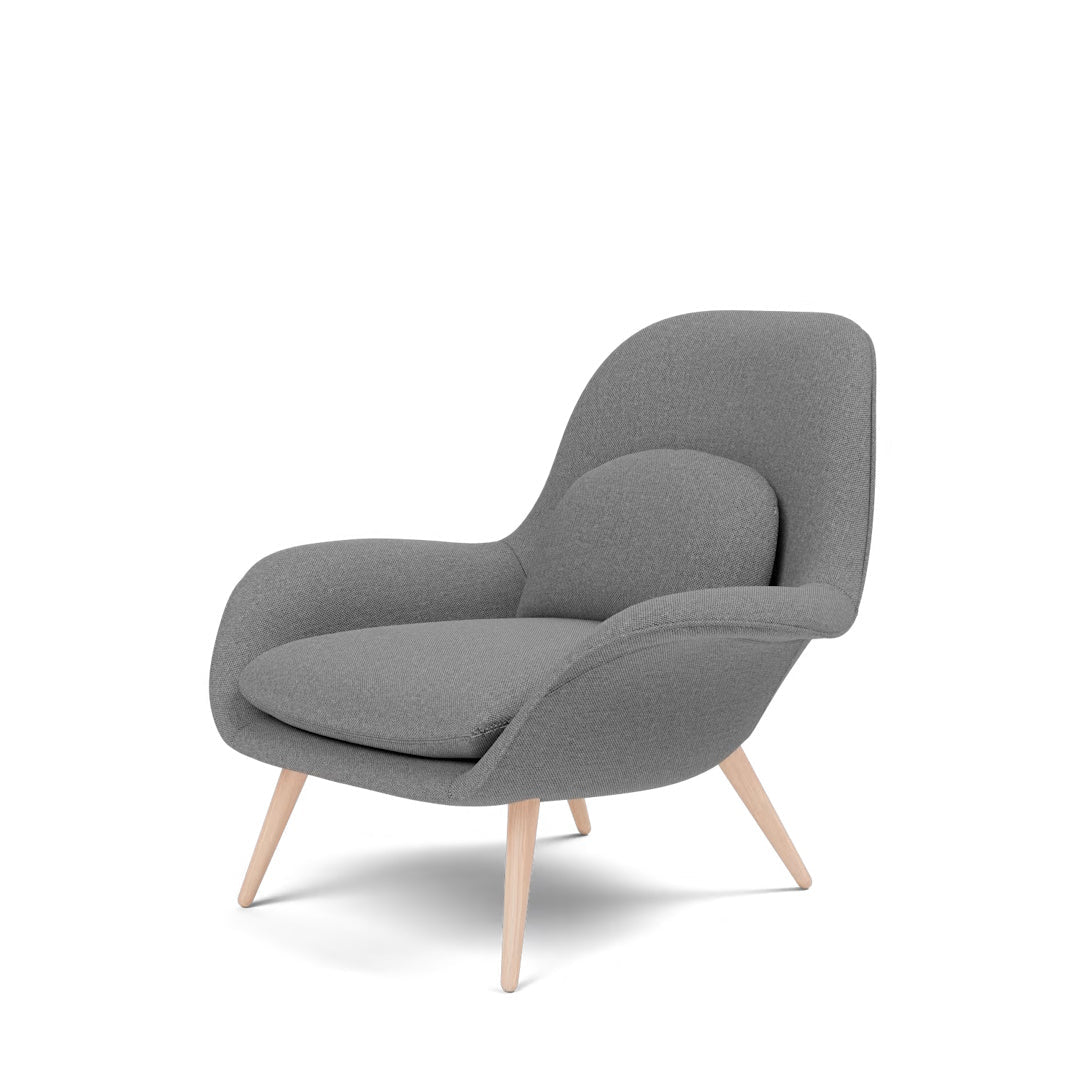 Swoon Lounge Chair - Fabric Shell - ökenhem