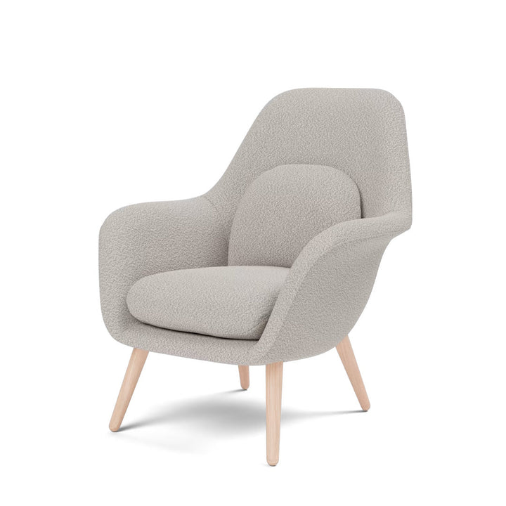 Swoon Lounge Chair - Petit - Fabric Shell - ökenhem