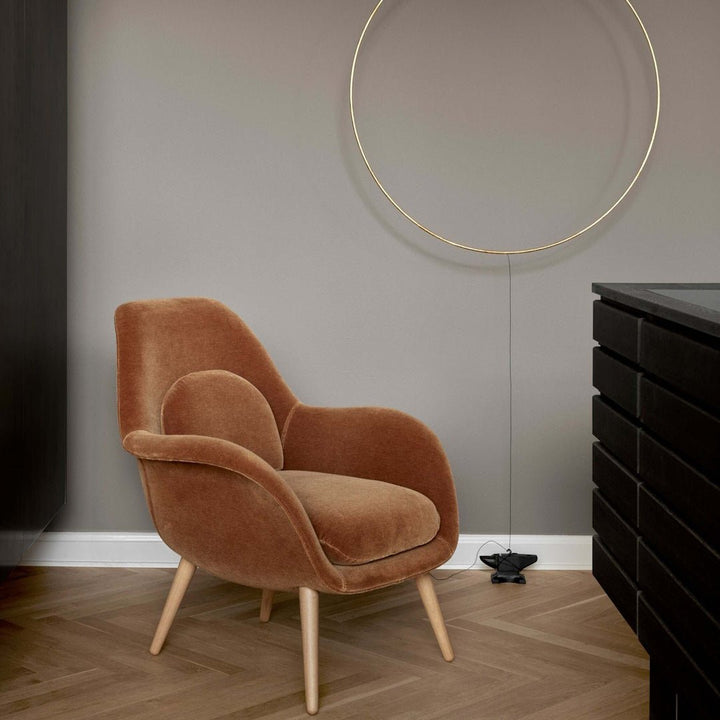 Swoon Lounge Chair - Petit - Fabric Shell - ökenhem