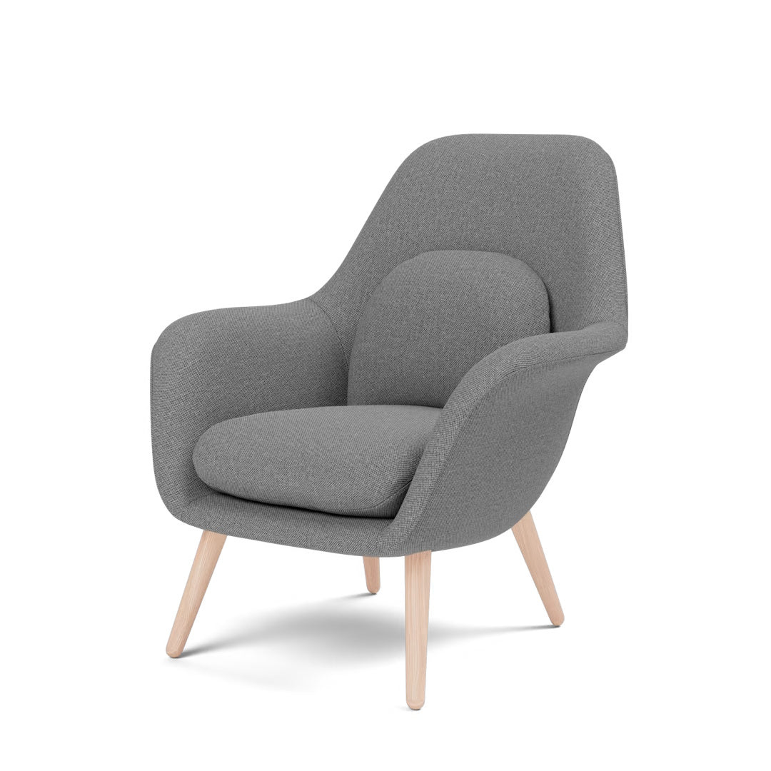 Swoon Lounge Chair - Petit - Fabric Shell - ökenhem