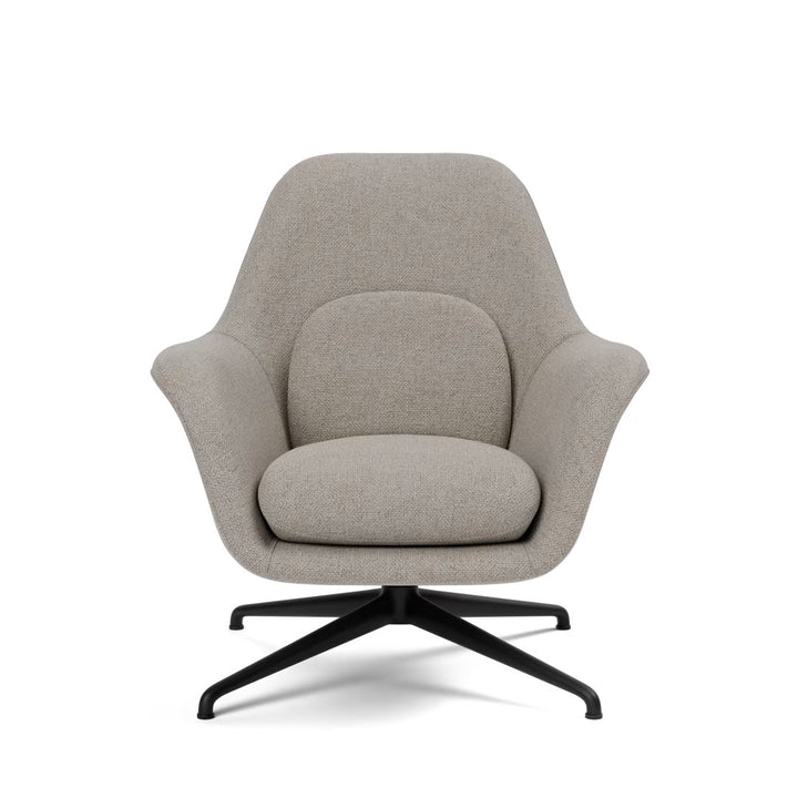 Swoon Lounge Swivel Chair - Petit - Fabric Shell - ökenhem