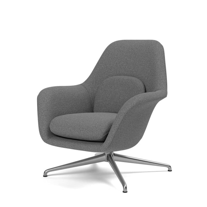 Swoon Lounge Swivel Chair - Petit - Fabric Shell - ökenhem