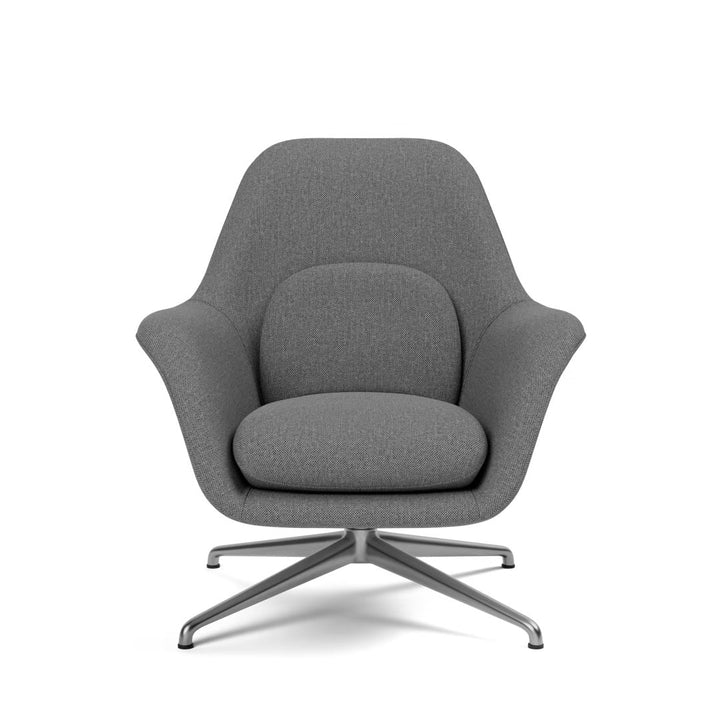 Swoon Lounge Swivel Chair - Petit - Fabric Shell - ökenhem