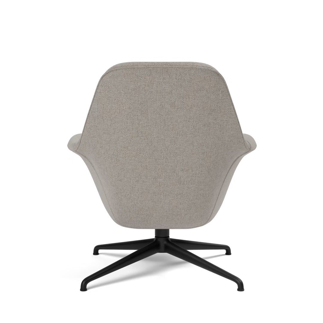 Swoon Lounge Swivel Chair - Petit - Fabric Shell - ökenhem