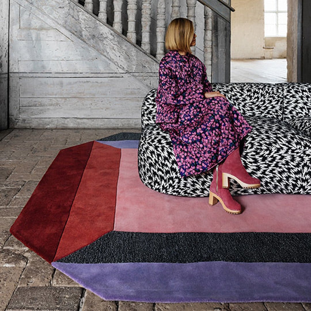 Teklan Crystal Wool Rug - Spectrum - ökenhem