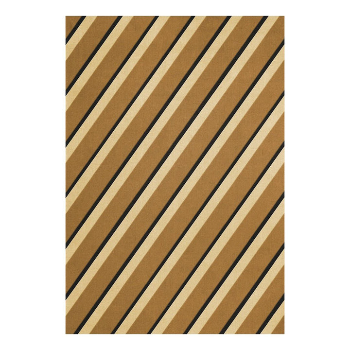 Teklan Diagonal Wool Rug - Sand - ökenhem