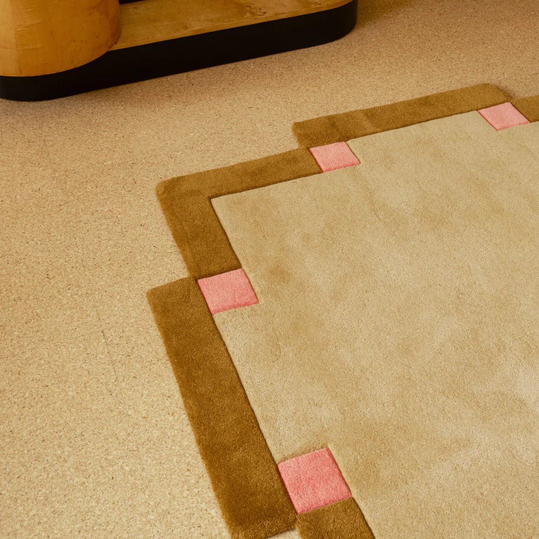 Teklan Fregio Wool Rug - Butter Blossom - ökenhem