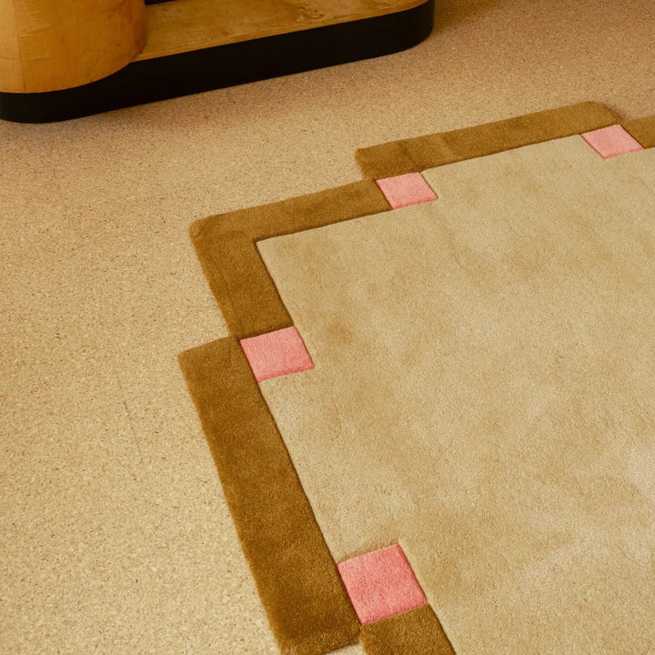 Teklan Fregio Wool Rug - Butter Blossom - ökenhem