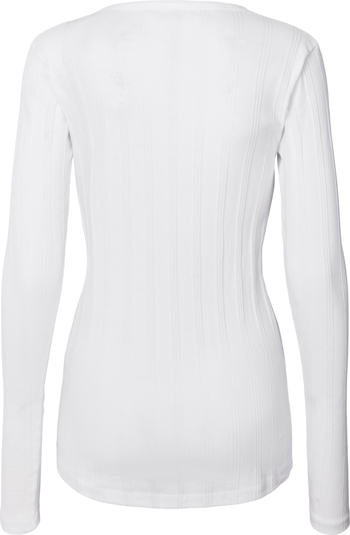 Thyra Long Sleeve Cotton Top - ökenhem
