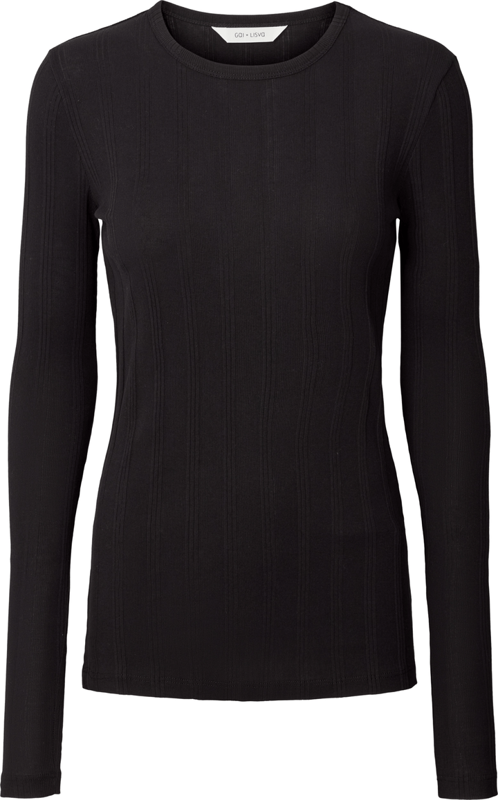 Thyra Long Sleeve Cotton Top - ökenhem