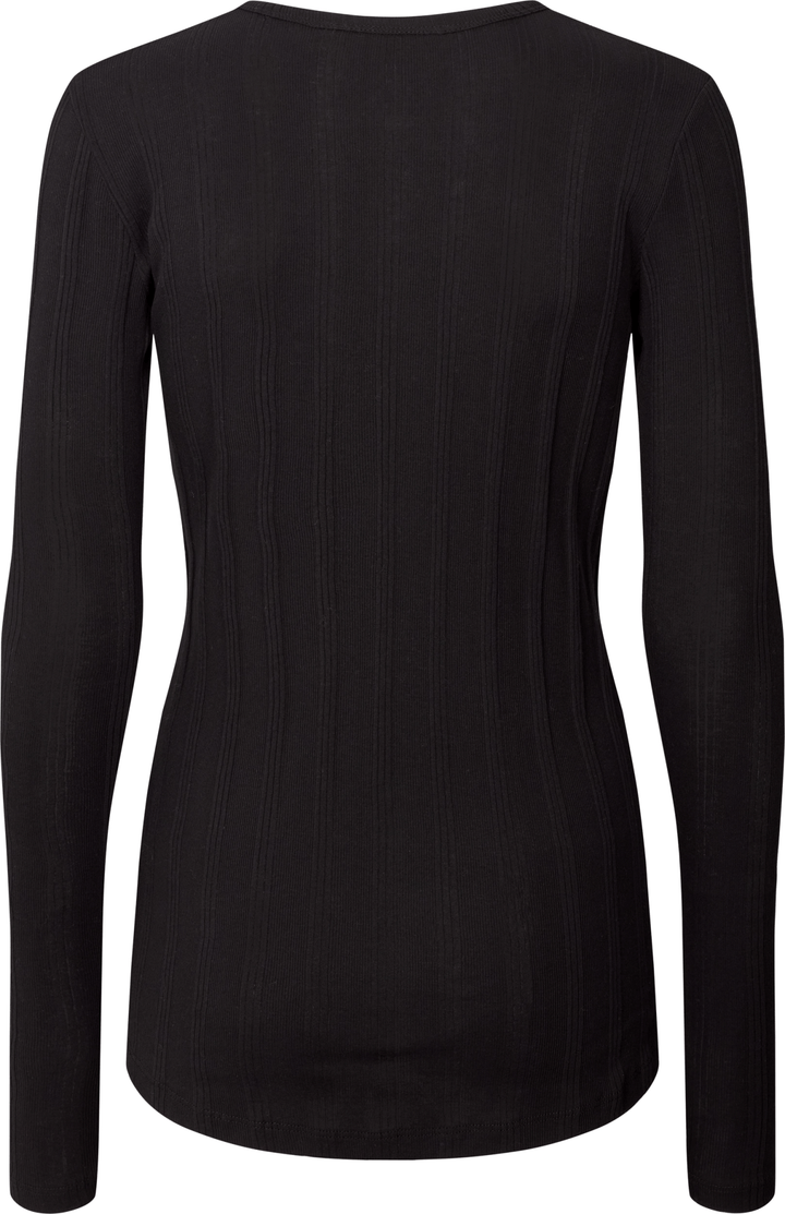 Thyra Long Sleeve Cotton Top - ökenhem