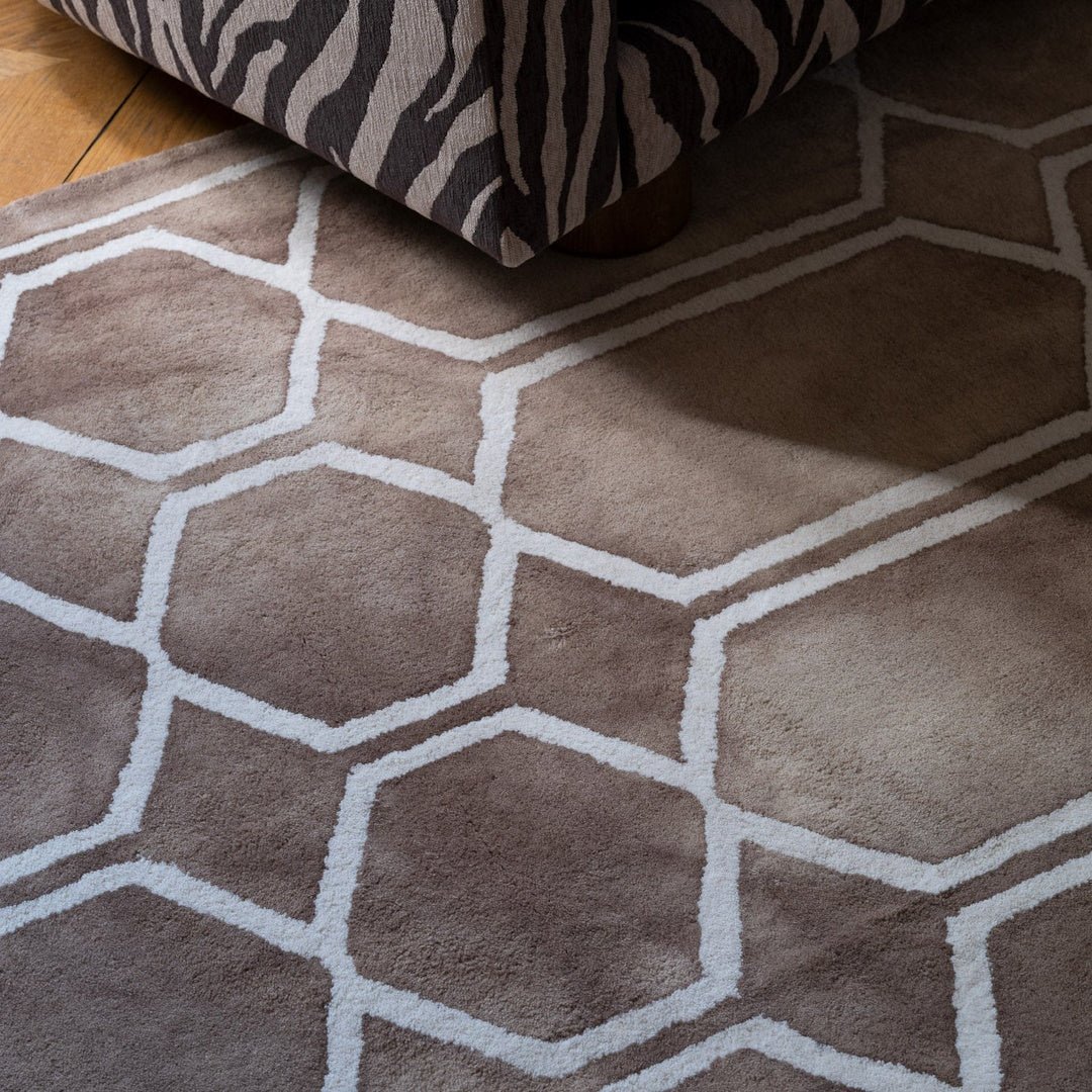 Tie Dye Beige Rug - ökenhem