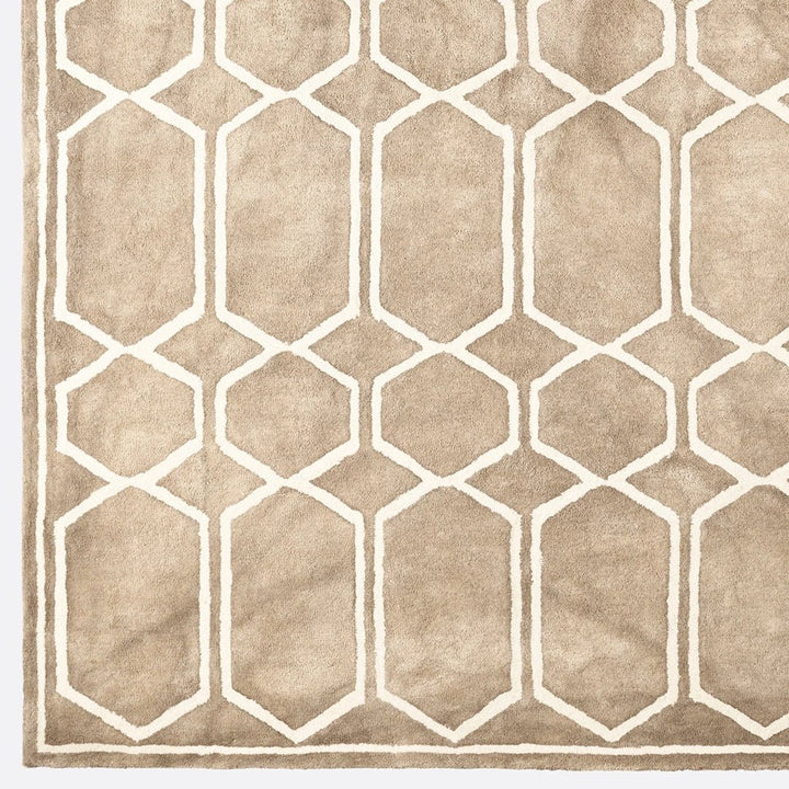 Tie Dye Beige Rug - ökenhem