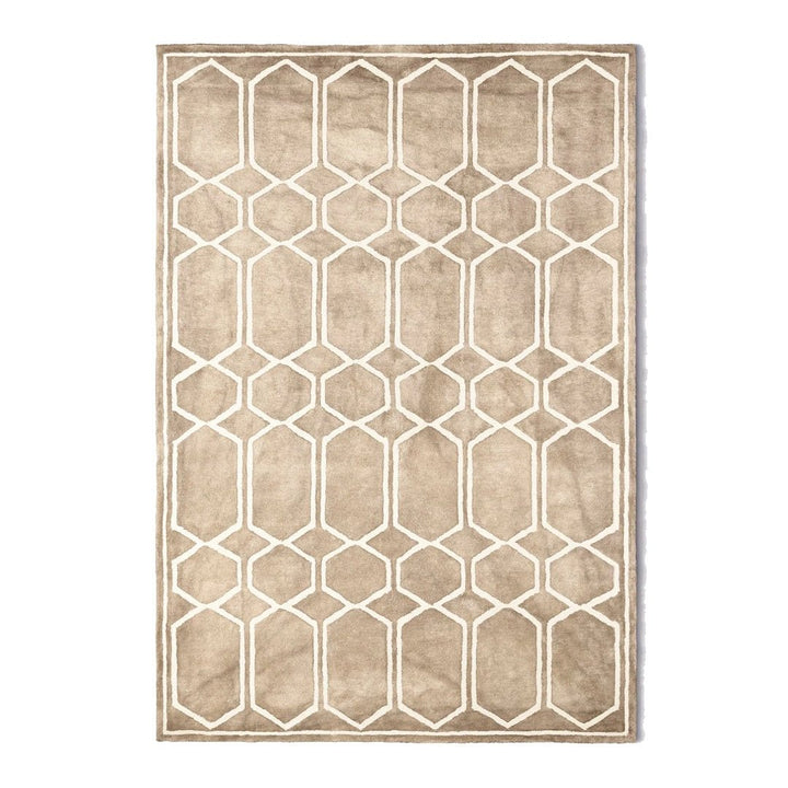 Tie Dye Beige Rug - ökenhem