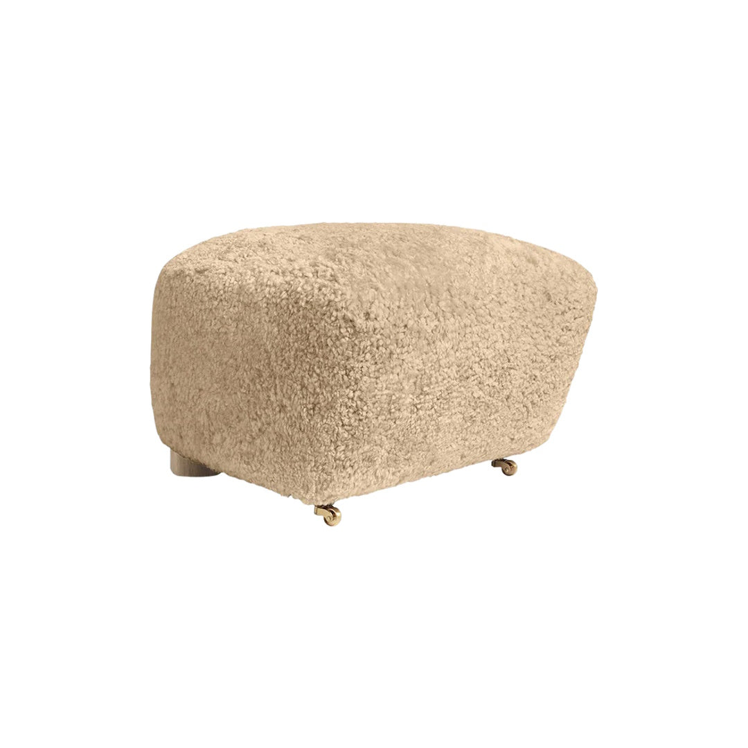 Tired Man Ottoman, Sheepskin - ökenhem