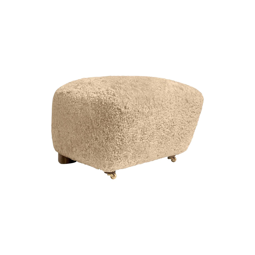 Tired Man Ottoman, Sheepskin - ökenhem