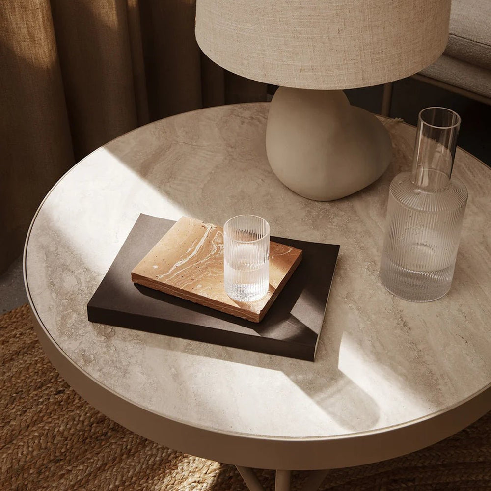 Travertine Table - Large - ökenhem