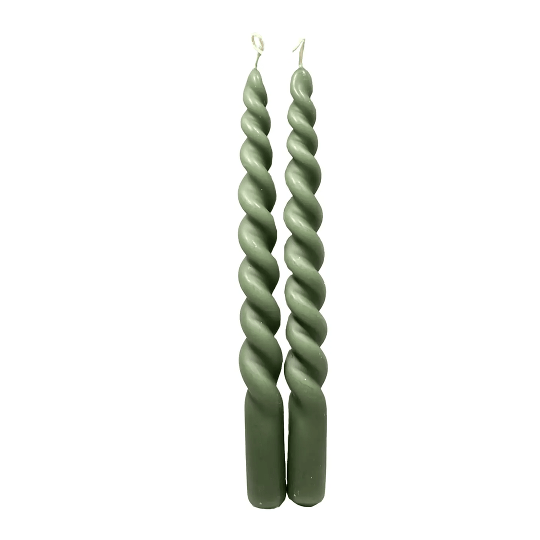 Twisted Taper Candles - ökenhem