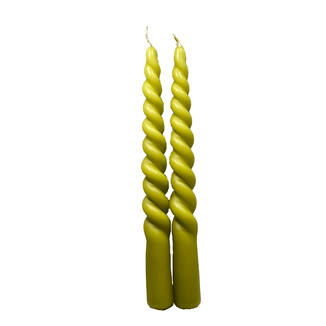 Twisted Taper Candles - ökenhem