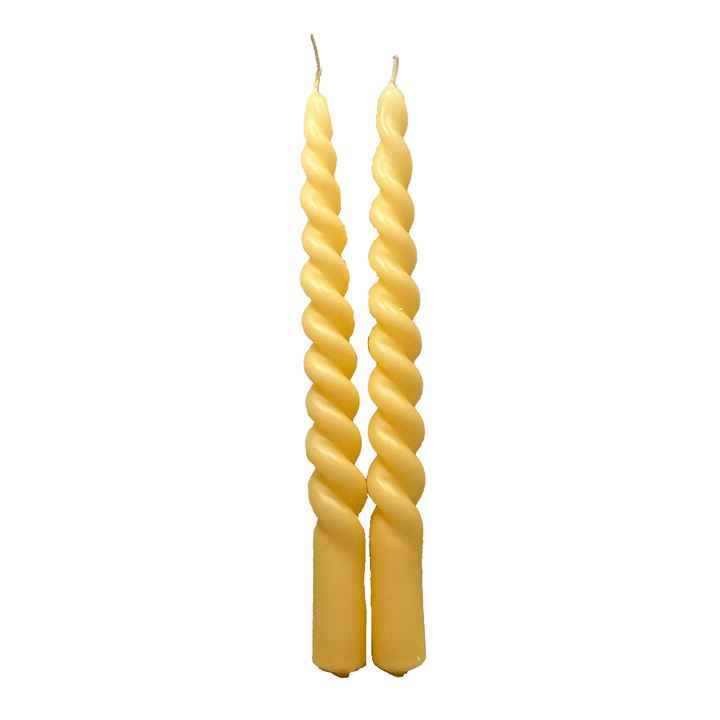 Twisted Taper Candles - ökenhem