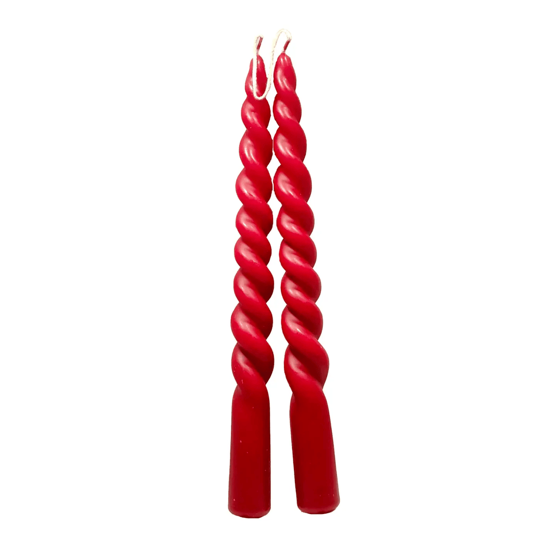 Twisted Taper Candles - ökenhem