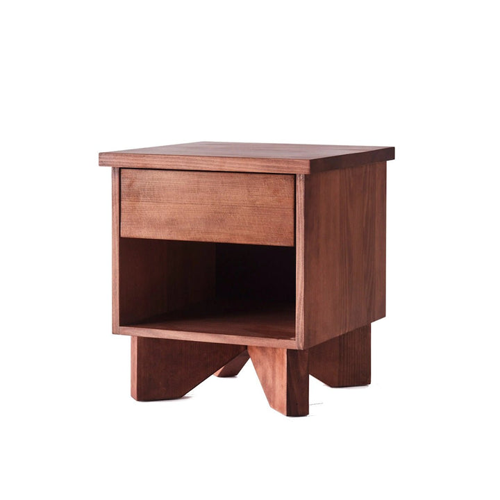 V Bedside Table Beech - ökenhem