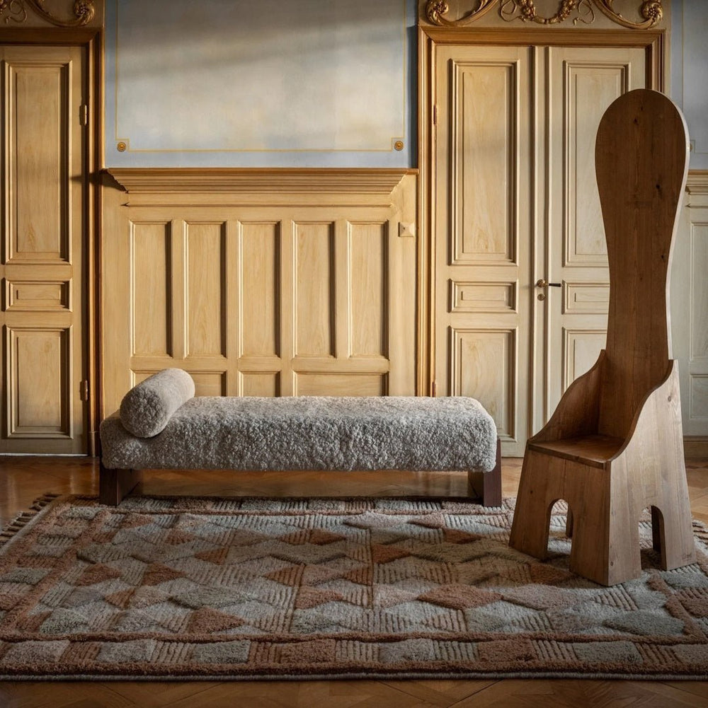 V Day Bed Sheepskin - ökenhem
