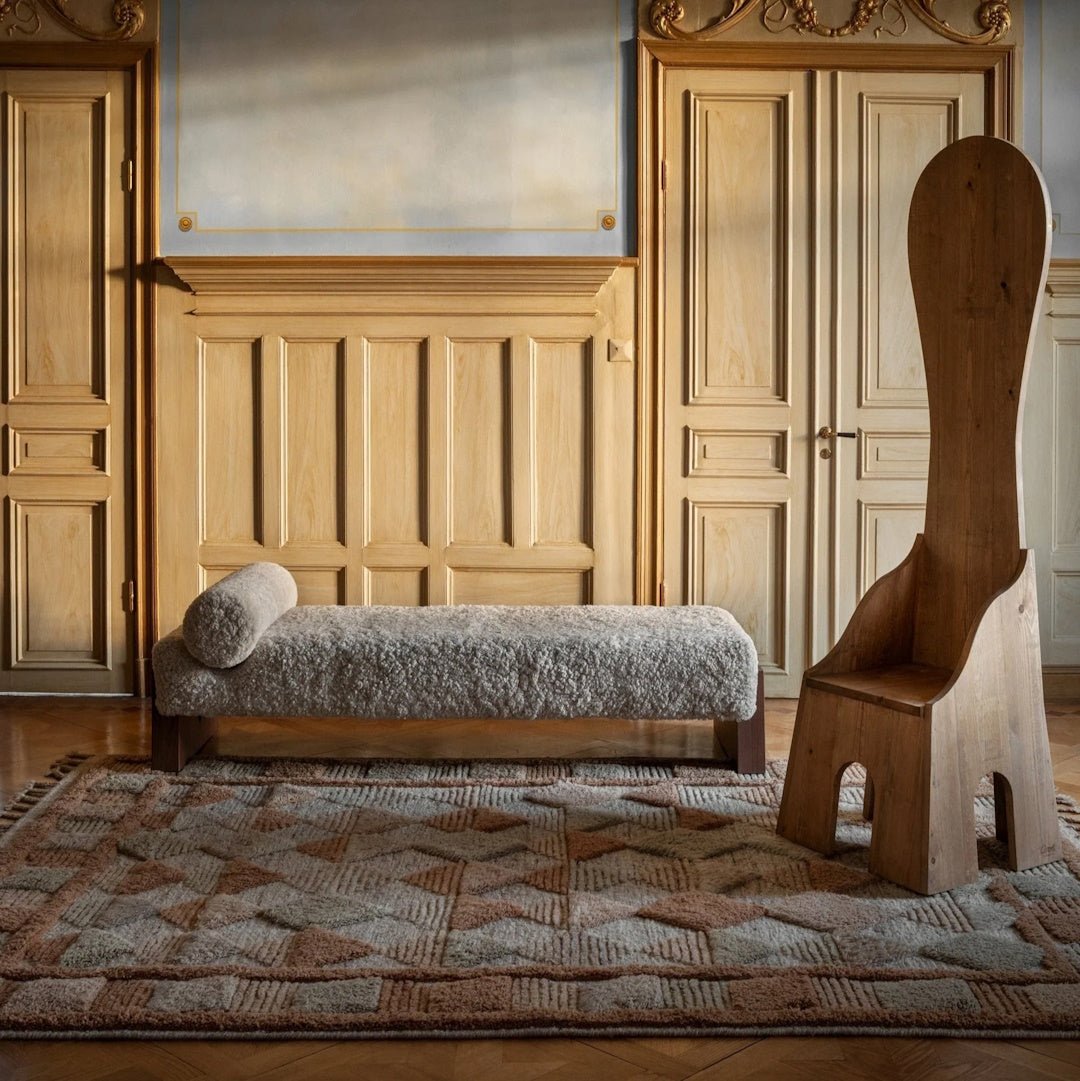 V Day Bed Sheepskin - ökenhem