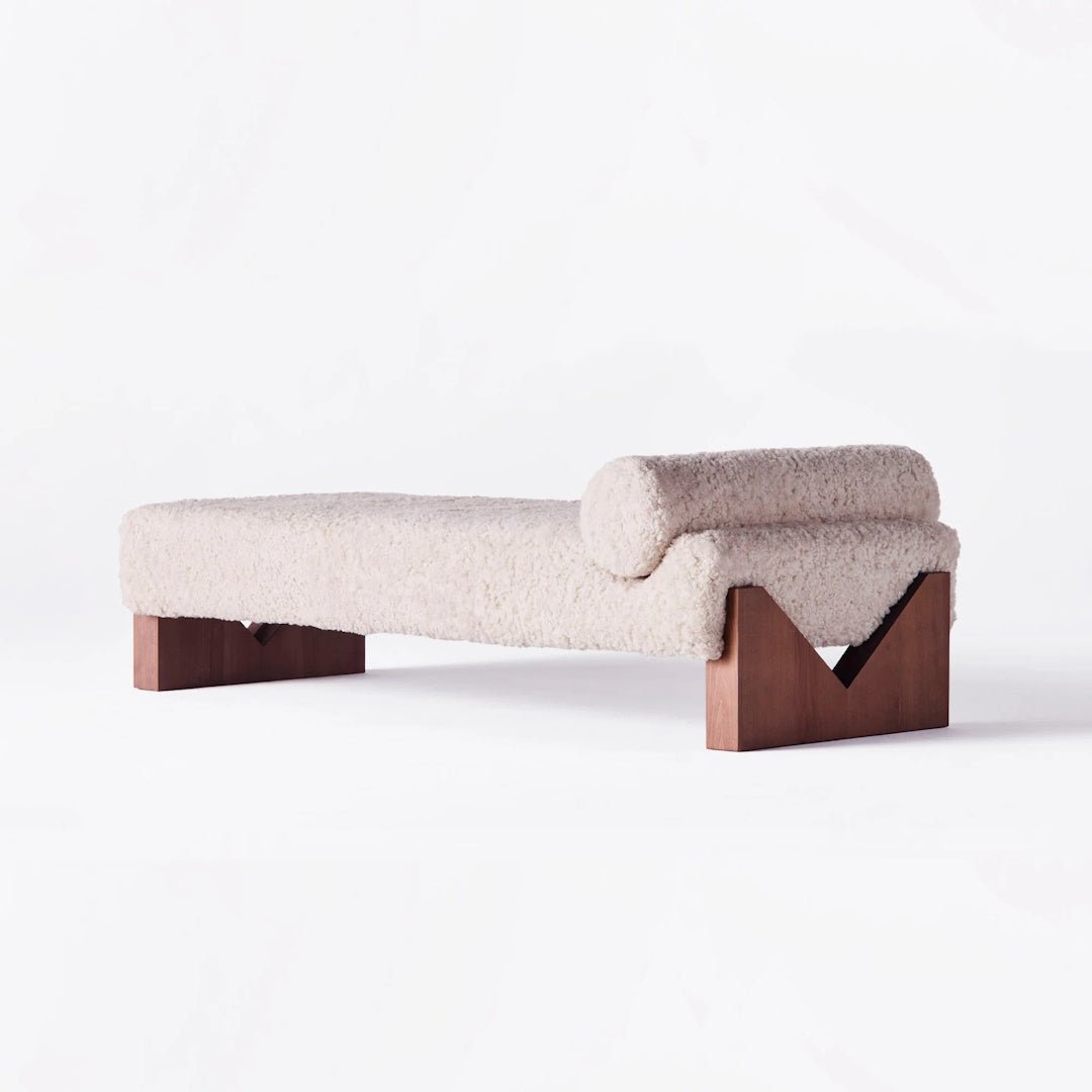 V Day Bed Sheepskin - ökenhem