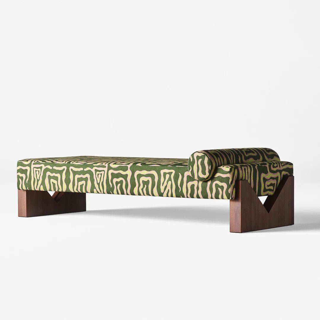 V Daybed Beaten Track Green - ökenhem