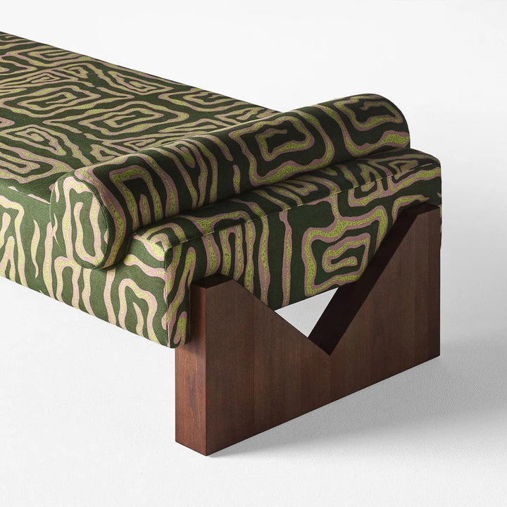 V Daybed Beaten Track Green - ökenhem