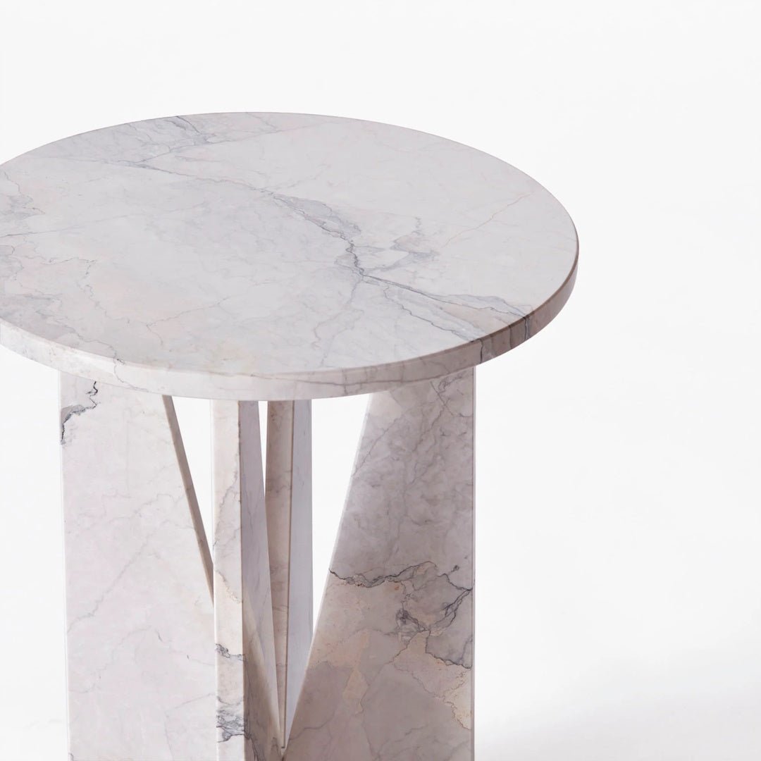 V Side Table Albanian Grey - ökenhem