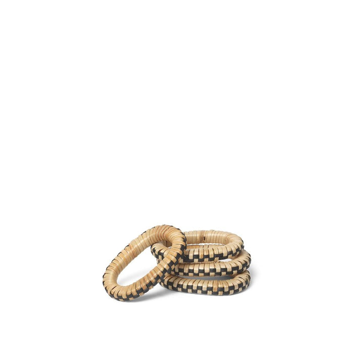 Weave Napkin Rings - Set of 4 - ökenhem