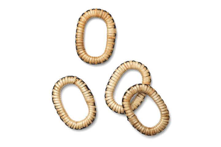 Weave Napkin Rings - Set of 4 - ökenhem
