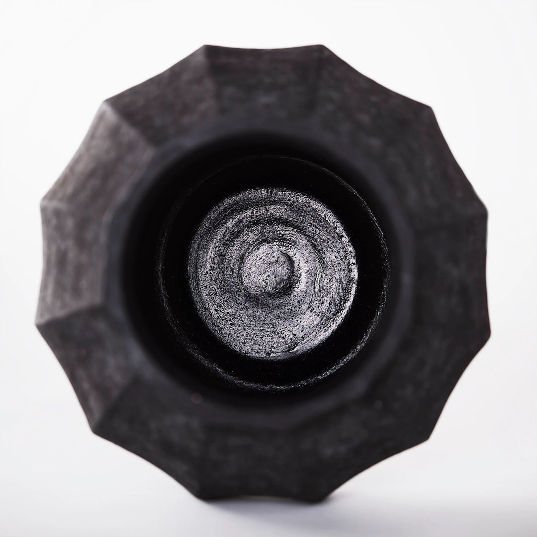Wedges Vase Black - ökenhem