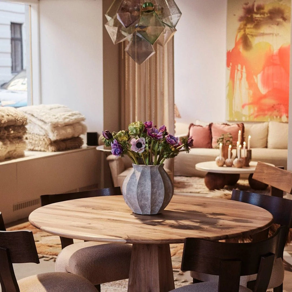 Wedges Vase Grey - ökenhem