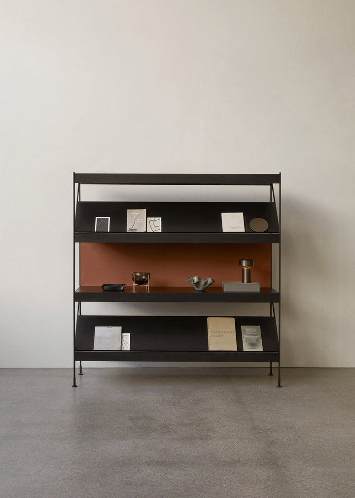 Zet Storage System, 60in, Back Panel and Magazine Shelf - ökenhem