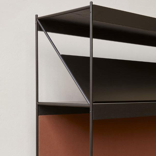 Zet Storage System, 60in, Back Panel and Magazine Shelf - ökenhem